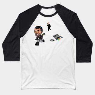 Negan Spreading Rainbow Baseball T-Shirt